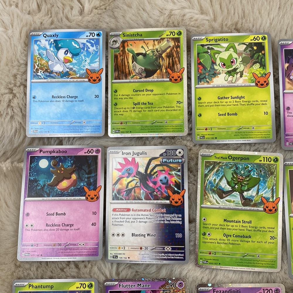 Pokémon Halloween Trick or Trade Trading Cards 30 Full Set New 🎃 - Picture 2 of 16
